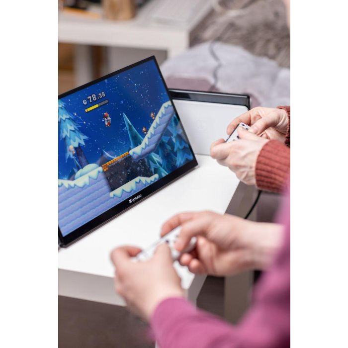 Monitor Portátil Táctil Verbatim PMT-15 15.6"/ Full HD/ Multimedia/ Negro 8 Monitor Portátil Táctil Verbatim PMT-15 15.6"/ Full HD/ Multimedia/ Negro 8
