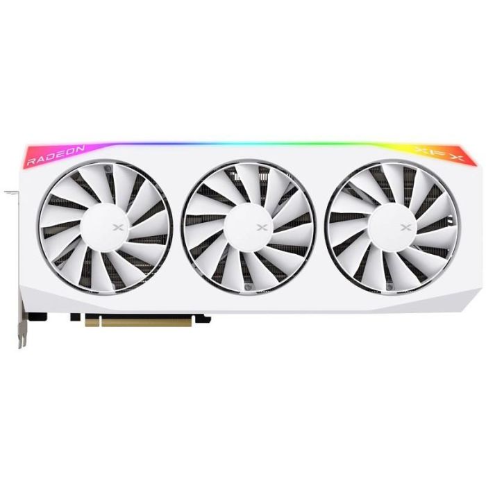 XFX RX 9070 XT 16GB GDDR6 Mercury Gaming RGB OC con 3 ventiladores blanca 0 XFX RX 9070 XT 16GB GDDR6 Mercury Gaming RGB OC con 3 ventiladores blanca 0