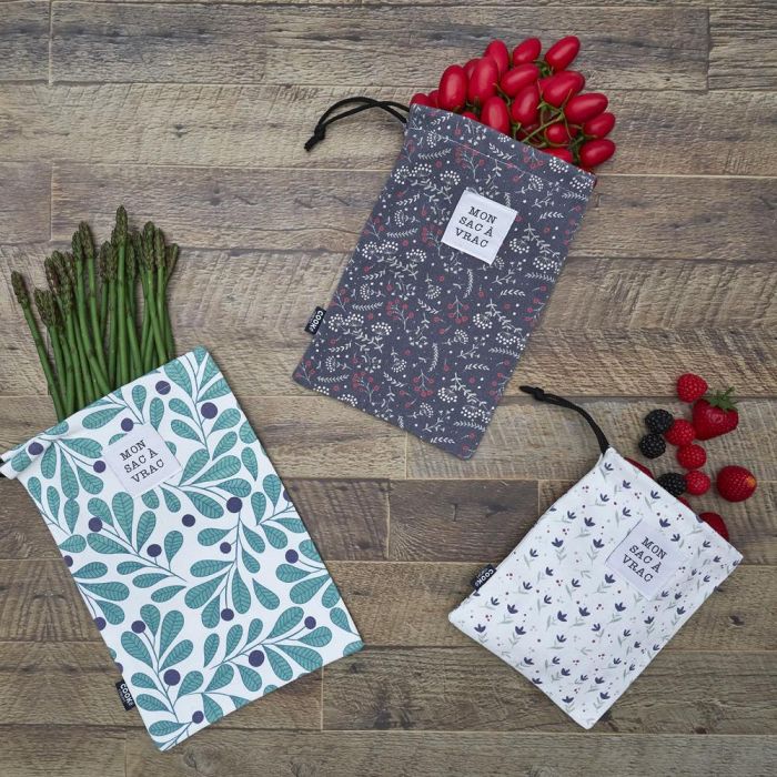 Cook Concept Juego de 3 Bolsas Granel de Poliéster 1 Cook Concept Juego de 3 Bolsas Granel de Poliéster 1