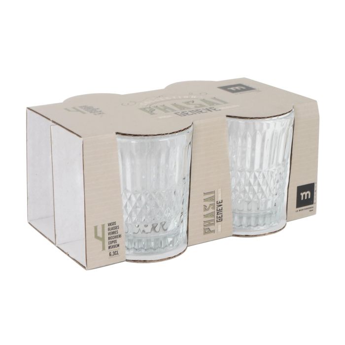 Set 4 Vasos Chupitos 63Ml "Phasai Geneve" Md (24 Cajas) 5