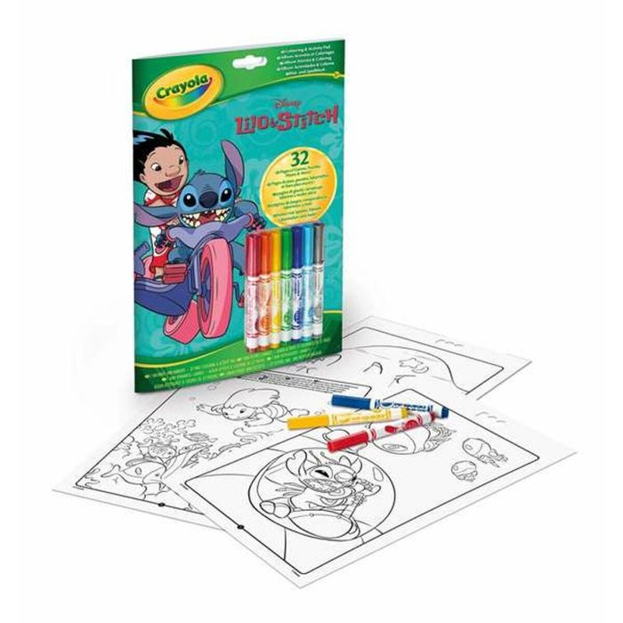 Libro actividades y colorear lilo & stitch con 7 rotuladores 1 Libro actividades y colorear lilo & stitch con 7 rotuladores 1