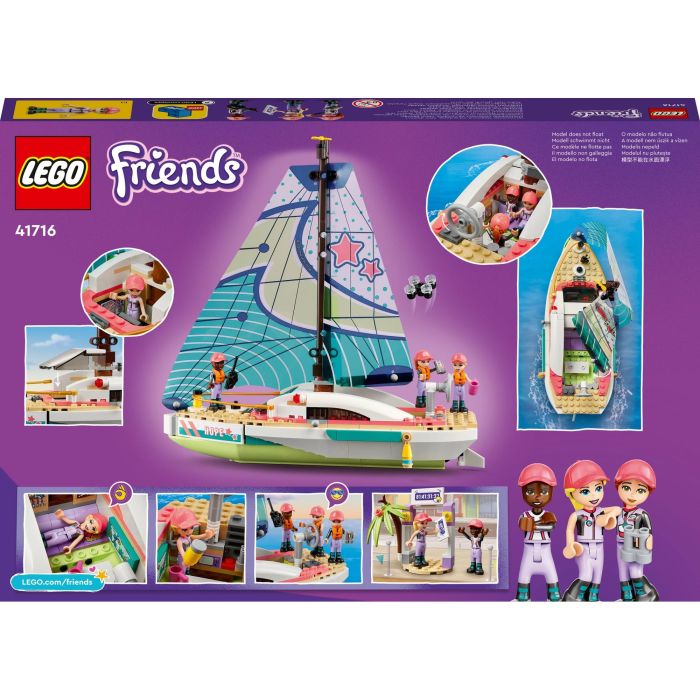 LEGO Friends 41716 Stephanie's Sea Adventure Barco de juguete con minimuñecas 7