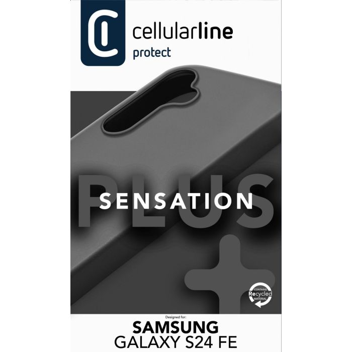Cellularline Sensation Case fr Samsung S24 FE Black 1 Cellularline Sensation Case fr Samsung S24 FE Black 1