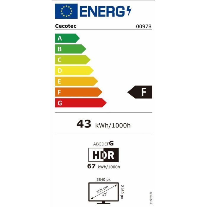 Cecotec ALU40043 109,2 cm (43") 4K Ultra HD Smart TV Negro 8 Cecotec ALU40043 109,2 cm (43") 4K Ultra HD Smart TV Negro 8