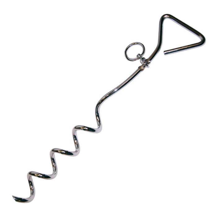 Gloria Estaca De Amarre Metálica 40 cm Acero Cromado