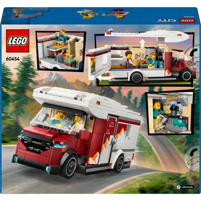 Lego Juego de Construcción Autocaravana Aventurera de Vacaciones City para Niños de 6+ Años 5 Lego Juego de Construcción Autocaravana Aventurera de Vacaciones City para Niños de 6+ Años 5