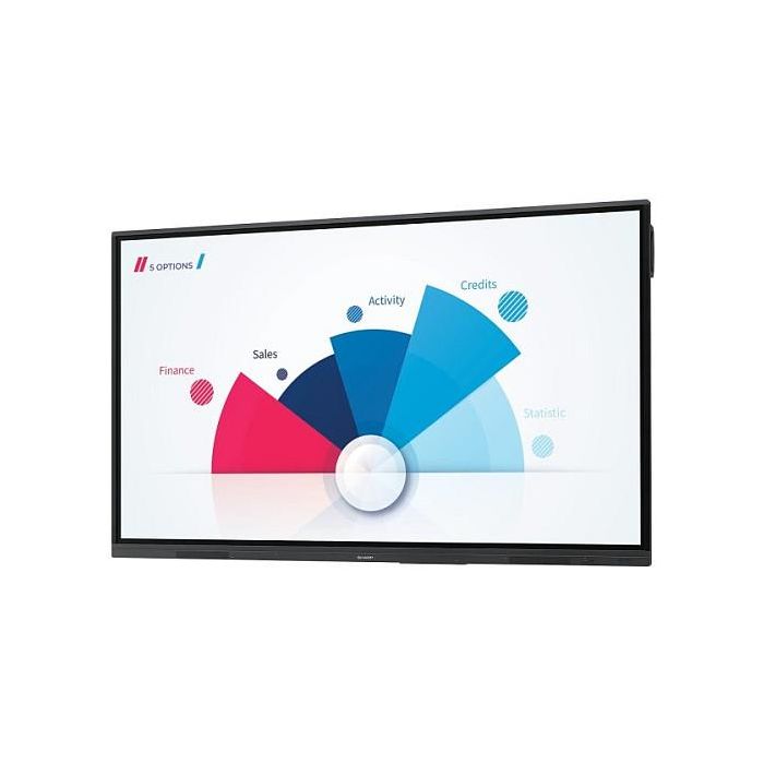 Sharp PNL752B Pantalla LED Interactiva de 75" 4K Ultra HD IPS con Pantalla Táctil 4