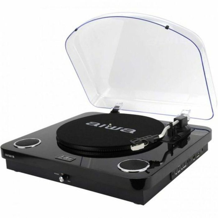 Tocadiscos Aiwa GBTUR120B Negro 9 Tocadiscos Aiwa GBTUR120B Negro 9