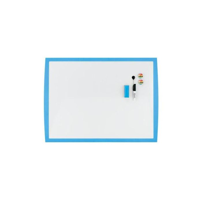 Pizarra Magnetica 430X585Mm Marco Azul Nobo 2104176 Pizarra Magnetica 430X585Mm Marco Azul Nobo 2104176