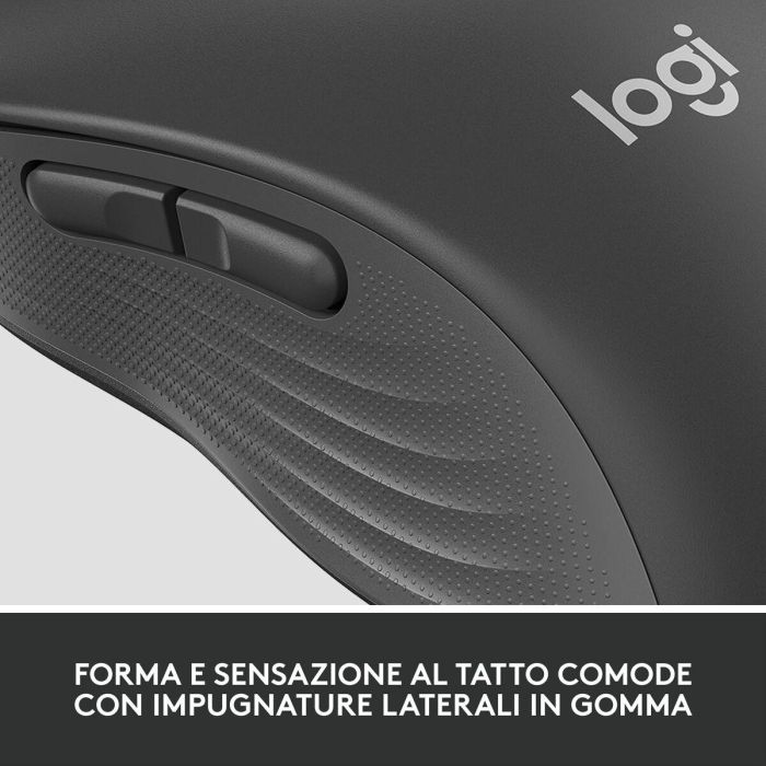 Logitech M650 L Signature for Business - Ratón Inalámbrico Ergonómico Grande con Logi Bolt, SilentTouch, 24 Meses Batería 4 Logitech M650 L Signature for Business - Ratón Inalámbrico Ergonómico Grande con Logi Bolt, SilentTouch, 24 Meses Batería 4