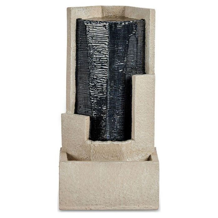Fuente de Resina Grande Triángulo Giftdecor 17x48.5x25 cm, Marrón/Negro Fuente de Resina Grande Triángulo Giftdecor 17x48.5x25 cm, Marrón/Negro