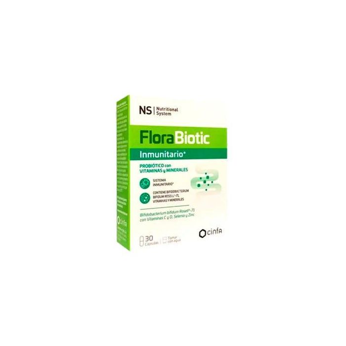 Ns Florabiotic Inmunitario 30 Cap Ns Florabiotic Inmunitario 30 Cap