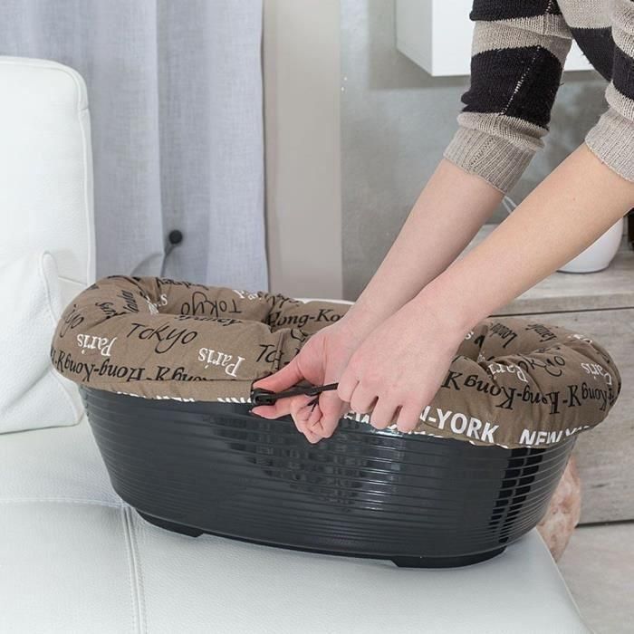 Cesta - FERPLAST - SOFÁ 6 - Diseño moderno - Cojín estampado - Antideslizante 4 Cesta - FERPLAST - SOFÁ 6 - Diseño moderno - Cojín estampado - Antideslizante 4