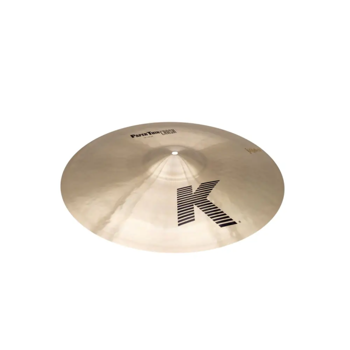Zildjian K Crashes Paper Thin (18" & 20") Juego de Platos Oscuros Explosivos y Ligeros con Rápido Decay 1