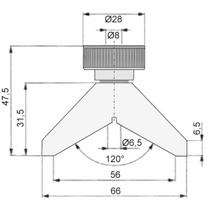 Puente para medidas de profundidad VOGEL 1