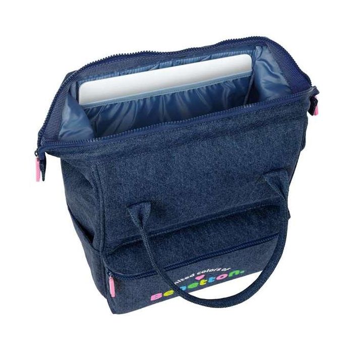 Mochila para Portátil Benetton benetton 27 x 40 x 19 cm 4 Mochila para Portátil Benetton benetton 27 x 40 x 19 cm 4