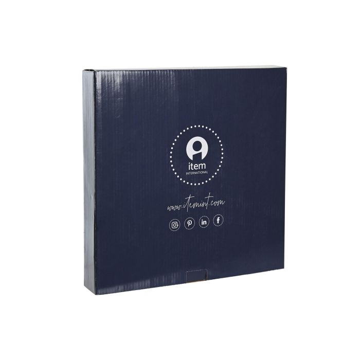 DKD Home Decor Frutero Scandi Rosa Blanco Porcelana Metal 3 Pisos 27 x 27 x 34 cm 3