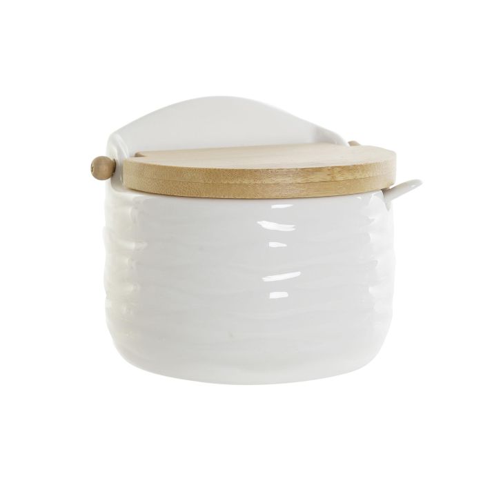 Azucarero Basicos DKD Home Decor Blanco Natural 9 x 9.2 x 10.5 cm (4 Unidades) 0 Azucarero Basicos DKD Home Decor Blanco Natural 9 x 9.2 x 10.5 cm (4 Unidades) 0