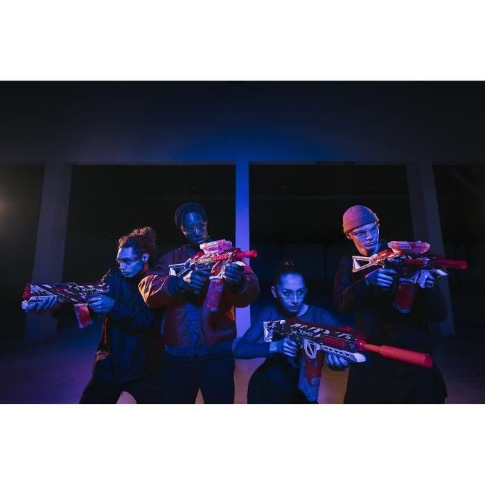 Hyper Gel Blaster - ZURU - X-SHOT Fuego traza medio - Automático y semiautomático - 2500 perdigones - Alcance 51 m/seg 4 Hyper Gel Blaster - ZURU - X-SHOT Fuego traza medio - Automático y semiautomático - 2500 perdigones - Alcance 51 m/seg 4