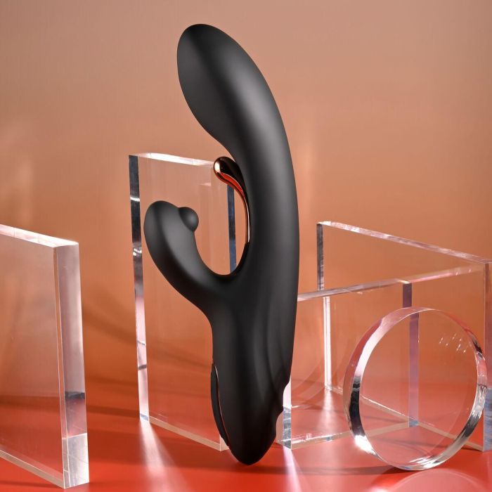 Vibrador Doble Estimulación Evolved Playboy Negro 3 Vibrador Doble Estimulación Evolved Playboy Negro 3