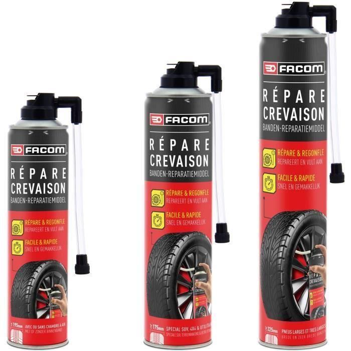 Facom Reparador de Pinchazos para Neumáticos con/sin Cámara sin Desmontaje hasta 195mm 400ml Aerosol 3 Facom Reparador de Pinchazos para Neumáticos con/sin Cámara sin Desmontaje hasta 195mm 400ml Aerosol 3