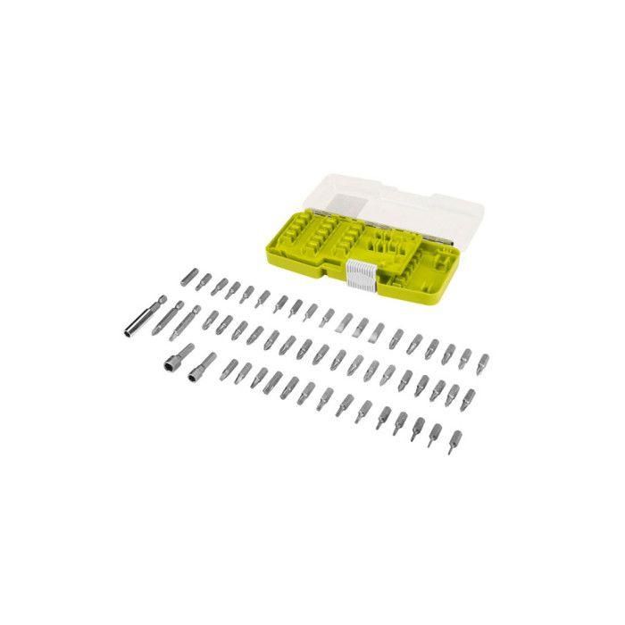 Juego de destornilladores mixtos RYOBI de 55 piezas RAK55DK 1