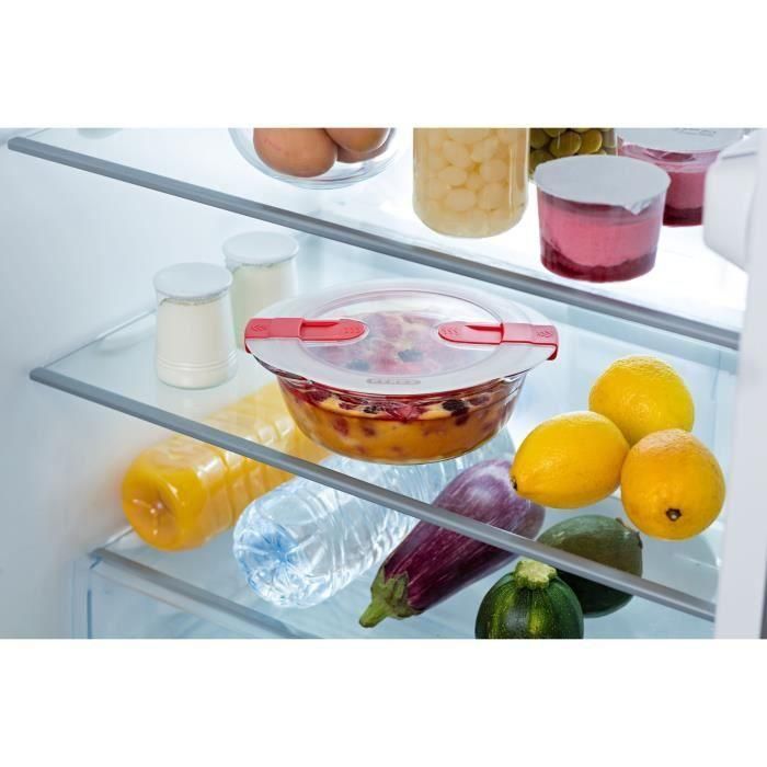 Pyrex PYR3426470284547 Juego de 3 Fiambreras Cook & Heat Vidrio Redondas con Válvulas de Vapor Aptas Microondas 1.1 L 2