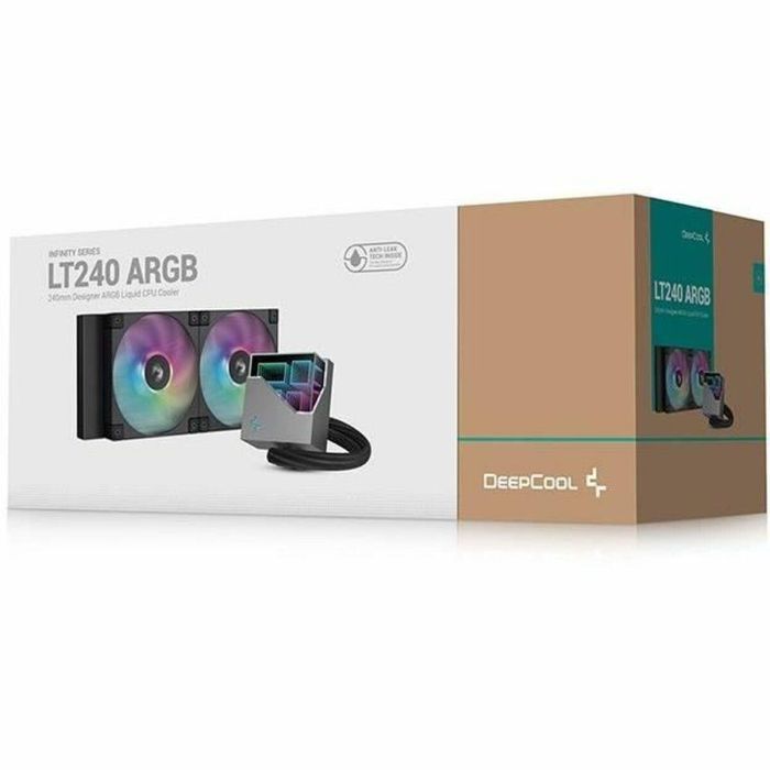 Deepcool Lt360 Kit Refrigeración Líquida ARGB 3 Ventiladores 120mm para CPU Alto Rendimiento Compatible Intel LGA 1700 / AMD 1