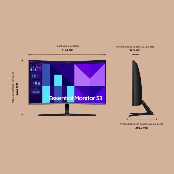 Samsung S32D392GAU pantalla para PC 81,3 cm (32") 1920 x 1080 Pixeles Full HD LED Negro 1 Samsung S32D392GAU pantalla para PC 81,3 cm (32") 1920 x 1080 Pixeles Full HD LED Negro 1