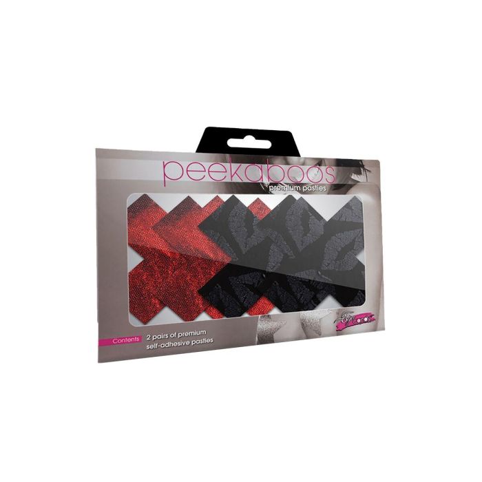 Pezoneras Peekaboo KISSES X Talla única 1 Pezoneras Peekaboo KISSES X Talla única 1