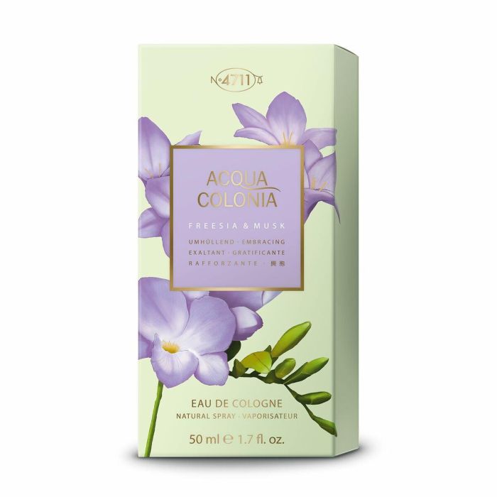 4711 ACQUA COLONIA FREESIA & MUSK EDC Vapo 50 ml – Fragancia Floral con Notas de Almizcle para Mujer 3