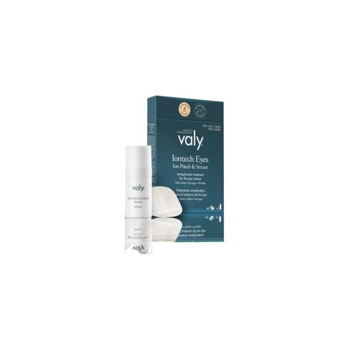IONTECH Tratamiento Iontoforético Ojos Parche y Sérum para Bolsas, Ojeras y Líneas de Expresión