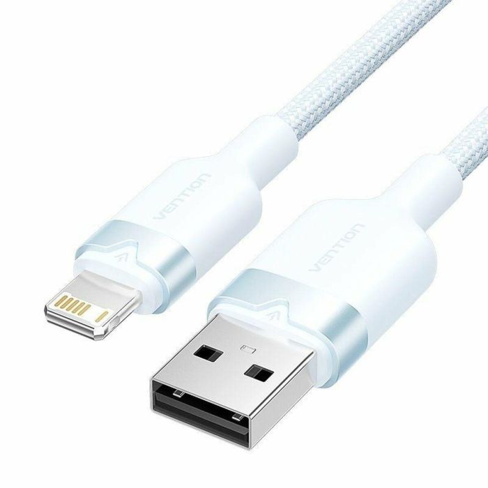 Cable USB 2.0 Lightning Vention LANSH/ USB Macho - Lightning Macho/ 480Mbps/ 2m/ Azul Cable USB 2.0 Lightning Vention LANSH/ USB Macho - Lightning Macho/ 480Mbps/ 2m/ Azul