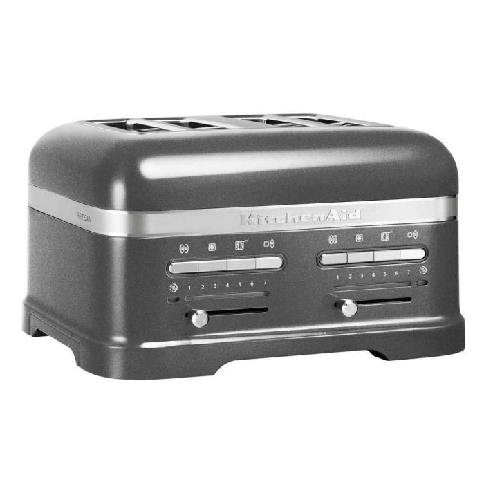 Kitchenaid 5KMT4205 Tostador para 4 Rebanadas Plata Medallón 1 Kitchenaid 5KMT4205 Tostador para 4 Rebanadas Plata Medallón 1