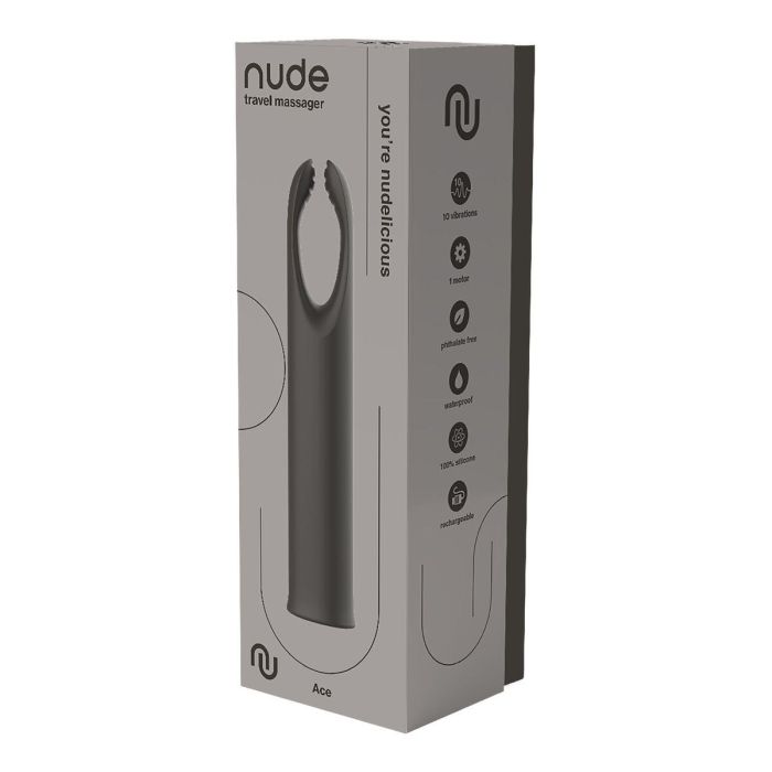 Masajeador Dream Toys Nude Gris 1 Masajeador Dream Toys Nude Gris 1