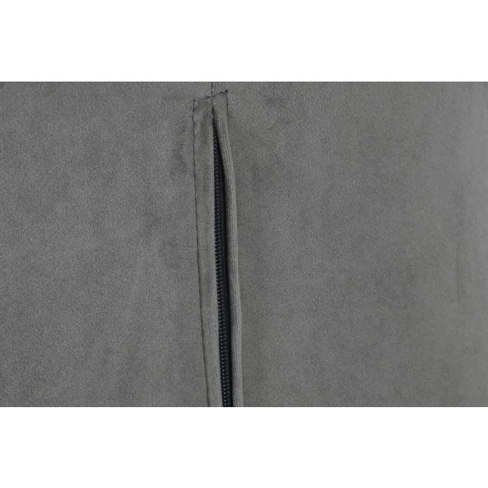 DKD Home Decor Taburete Gris Claro Dorado Metal Terciopelo 53 x 102 x 55 cm (2 Unidades) 7