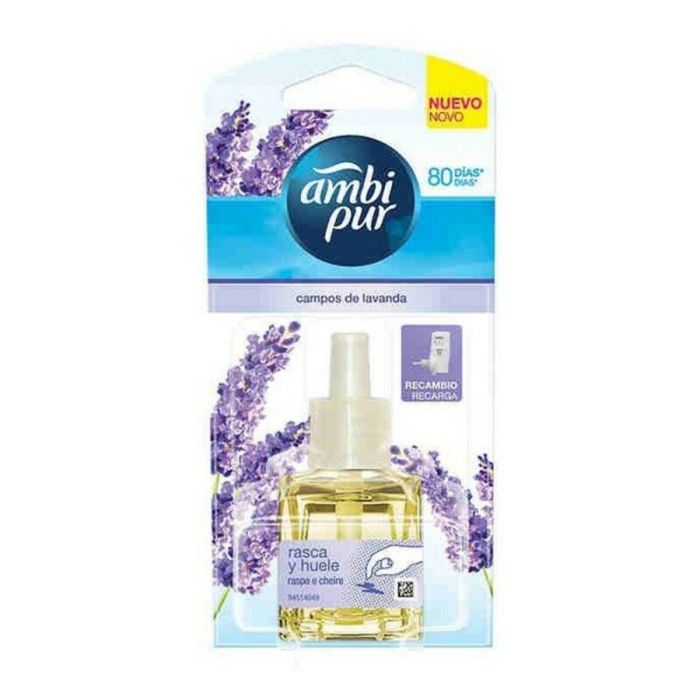 Ambi Pur Electrico Ambientador Recambio #Campos Lavanda 21,5 mL