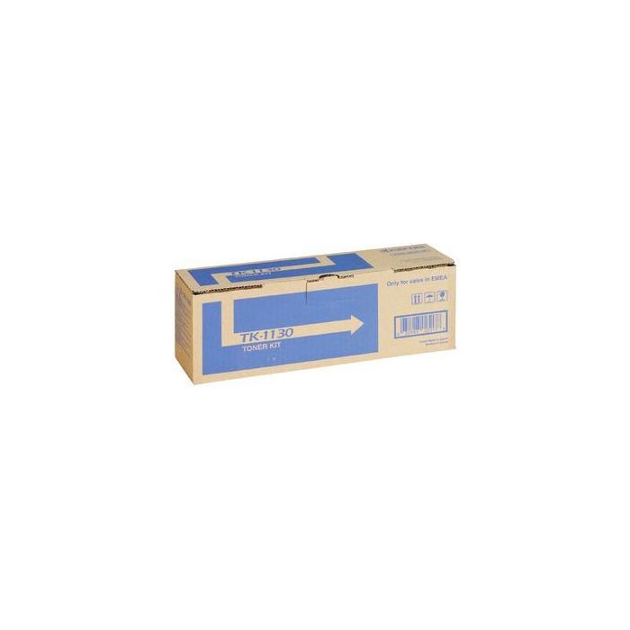Kyocera Toner TK-1130 Schwarz bis zu 3.000 Seiten gem. ISO/IEC 19752 3 Kyocera Toner TK-1130 Schwarz bis zu 3.000 Seiten gem. ISO/IEC 19752 3