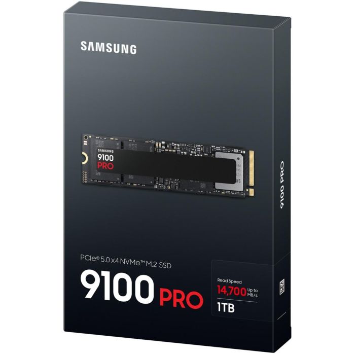 Samsung MZ-VAP1T0 SSD 1 TB M.2 PCI Express 5.0 NVMe V-NAND TLC 14700 MB/s lectura 13300 MB/s escritura para PC/Portátil 3