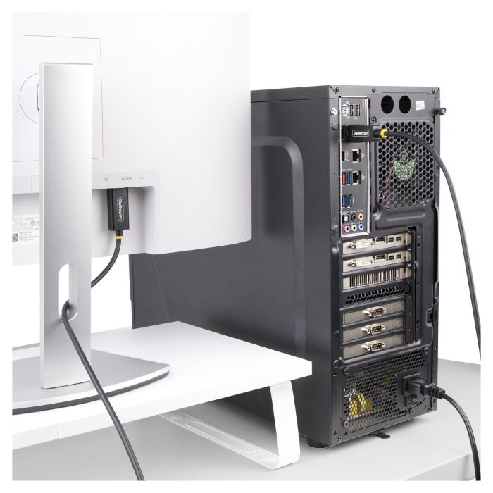 Cable VGA Startech 10F-DP-HDMI-4K60-HDR Negro 3 m 7 Cable VGA Startech 10F-DP-HDMI-4K60-HDR Negro 3 m 7