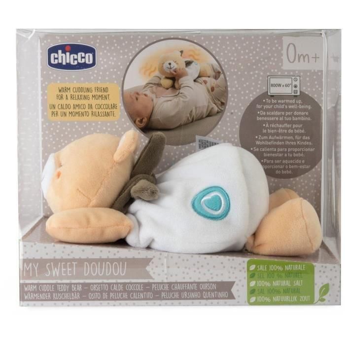 Peluche oso de peluche calentado - CHICCO - Beige - Desde el nacimiento 3 Peluche oso de peluche calentado - CHICCO - Beige - Desde el nacimiento 3