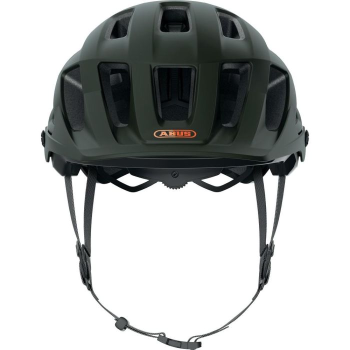 ABUS Moventor 2.0 Casco Ciclismo Montaña Abierto, In-Mould, Ultraligero, Pine Green Talla L (57-61cm) Mate 1