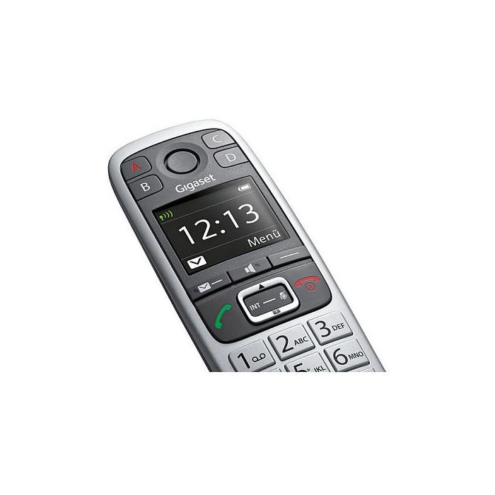 Gigaset E560 Teléfono DECT/analógico Inalámbrico Negro Plata 4