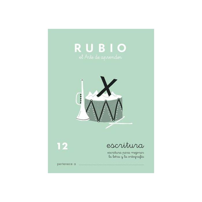 Cuaderno Rubio A5 Escritura Nº 12 (+10 Años) (Set de 10)