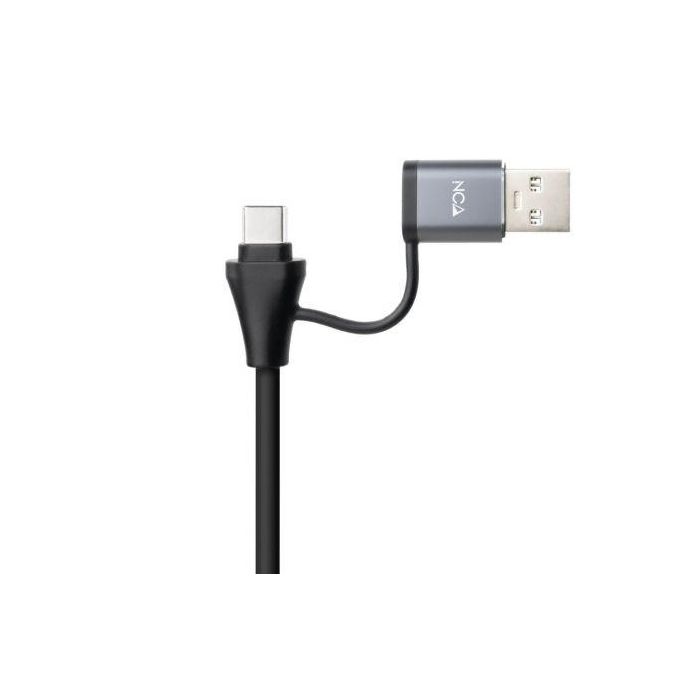NANOCABLE CONVERSOR USB-C+USB-A/M 3.0 ETHERNET+ 3xUSB-A 15CM 1