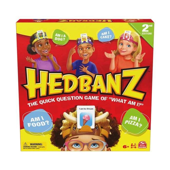 Juego hedbanz. adivina que pienso la solucion esta en tu cabeza! 26,67x26,67x6,73 1 Juego hedbanz. adivina que pienso la solucion esta en tu cabeza! 26,67x26,67x6,73 1