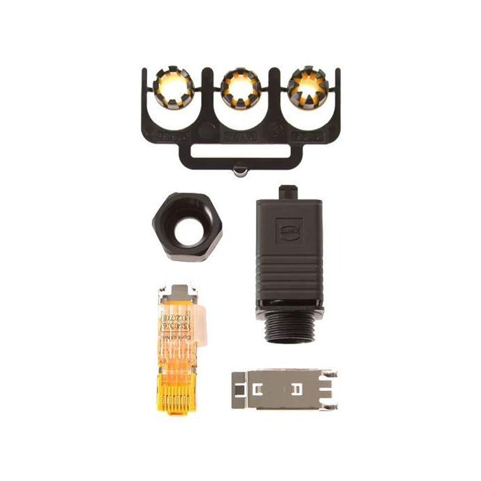 Axis SPR Conector RJ45 Push Pull Plug IDC-8 IP67 para Cámara Q6032-E