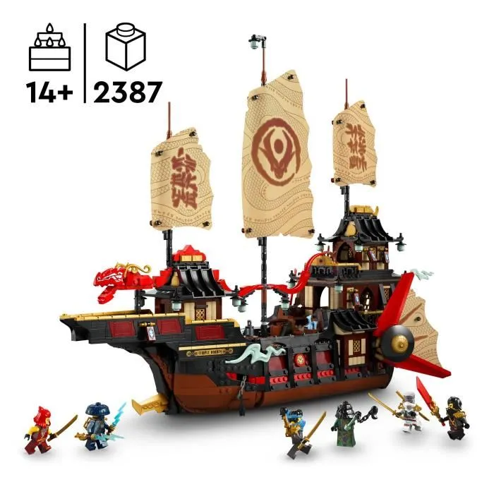 Lego 71848 El Templo de la Recompensa - Set de construcción de Barco para niños a partir de 14 años 1