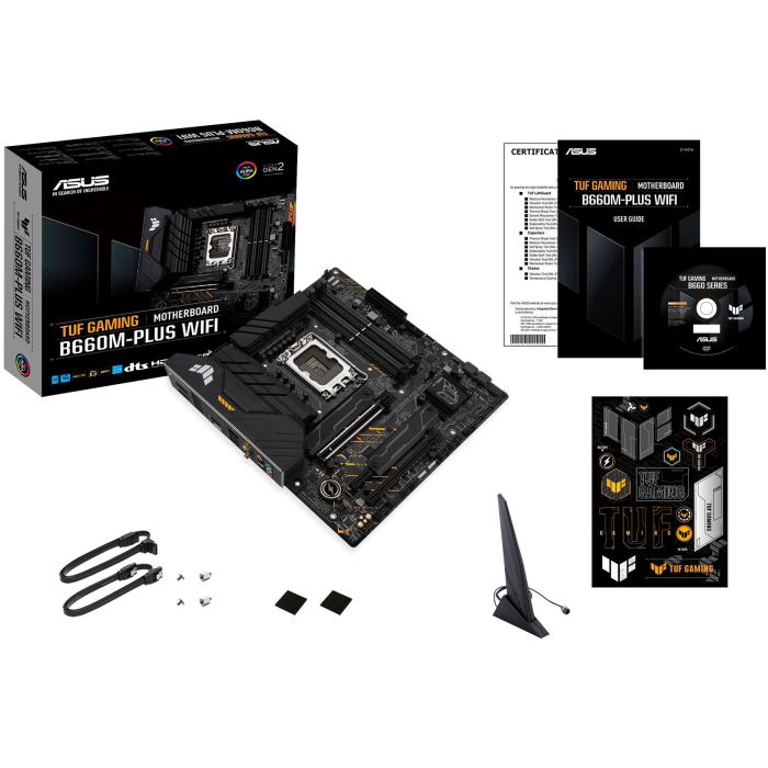 ASUS TUF GAMING B660M-PLUS WiFi Intel B660 LGA 1700 DDR5 Wi-Fi 6 Placa Base Micro ATX 6