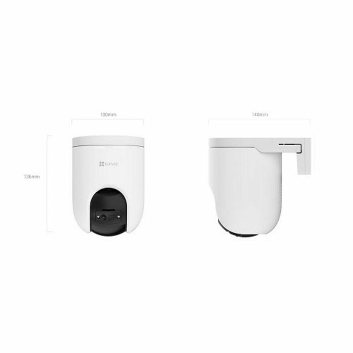 EZVIZ H8c Pro Cámara de Seguridad IP Exterior 4K Inalámbrica Visión Nocturna 30m Resistente a la Intemperie para Techo 6 EZVIZ H8c Pro Cámara de Seguridad IP Exterior 4K Inalámbrica Visión Nocturna 30m Resistente a la Intemperie para Techo 6